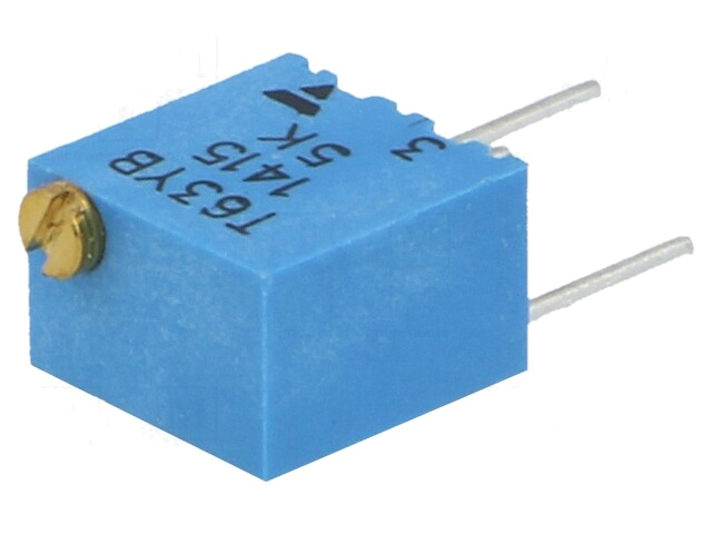 Potentiometer: montage-; meerslagen; 5kΩ; 250mW; ±10%; lineair Potentiometer: montage-; meerslagen; 5kΩ; 250mW; ±10%; lineair